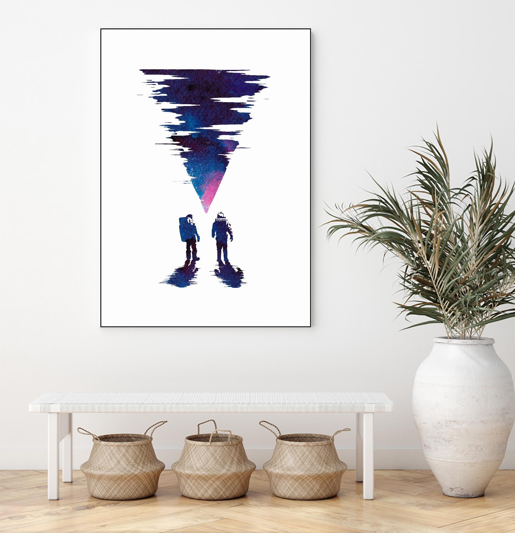 The Thing by Robert Farkas on GIANT ART - pink contemporary