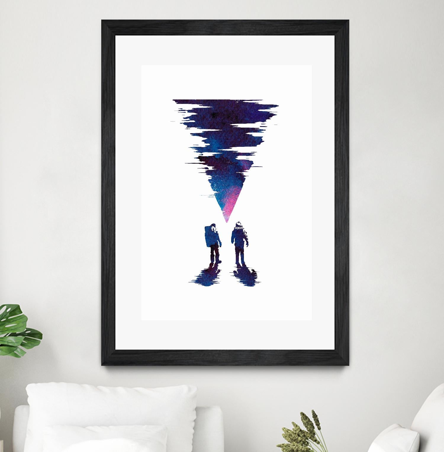 The Thing by Robert Farkas on GIANT ART - pink contemporary