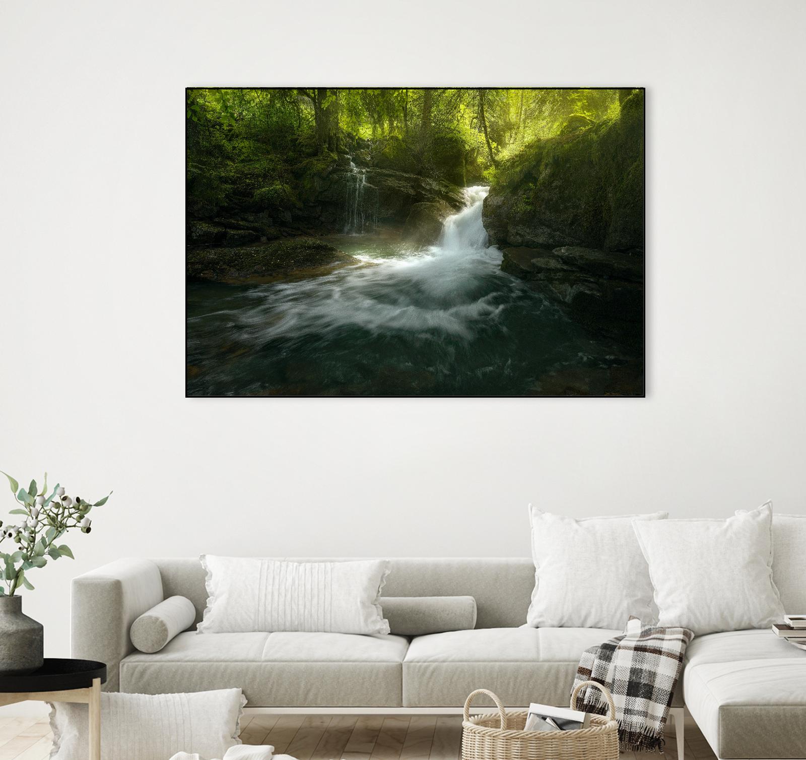 Stream of Life by Enrico Fossati on GIANT ART - multicolor photography; landscapes