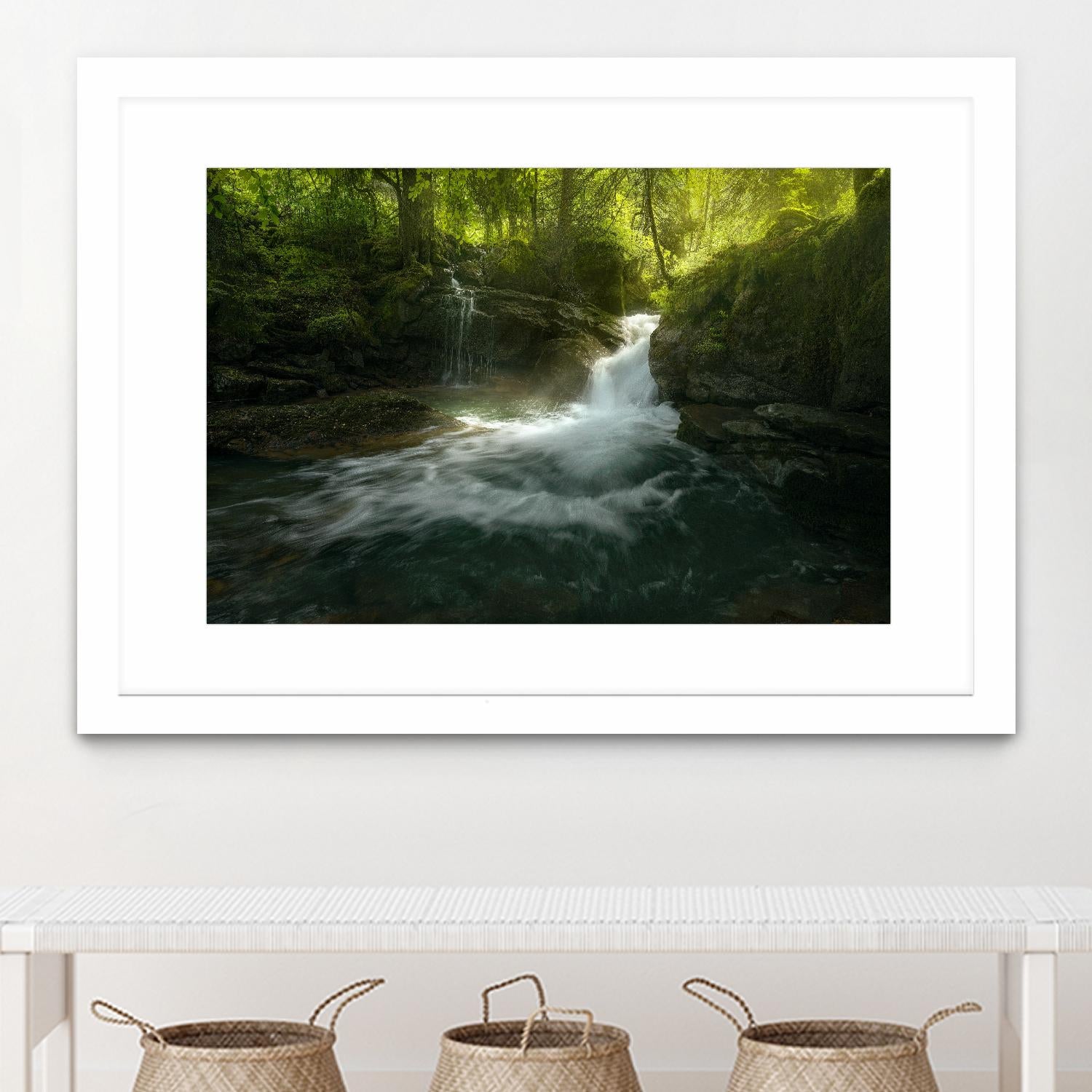 Stream of Life by Enrico Fossati on GIANT ART - multicolor photography; landscapes