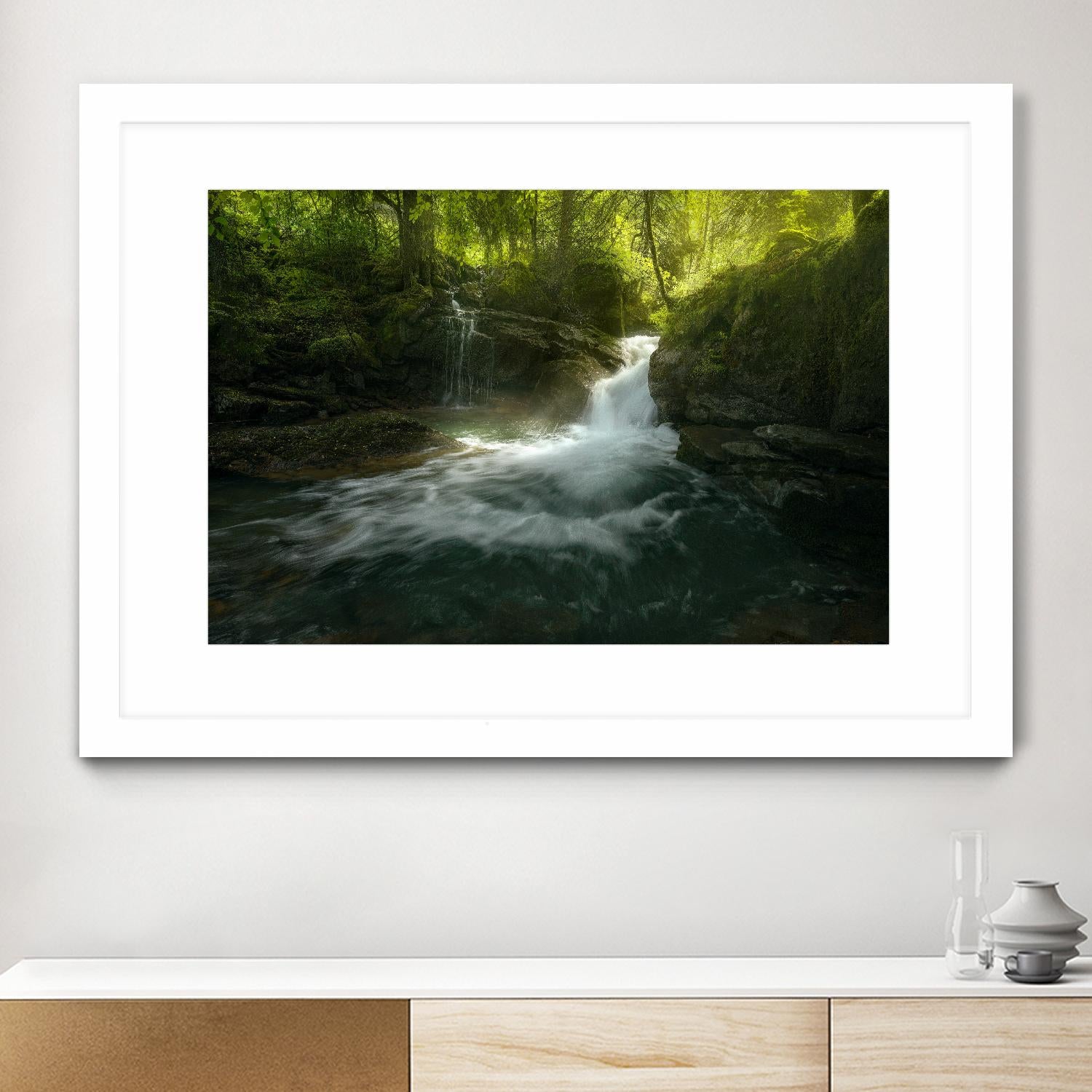 Stream of Life by Enrico Fossati on GIANT ART - multicolor photography; landscapes