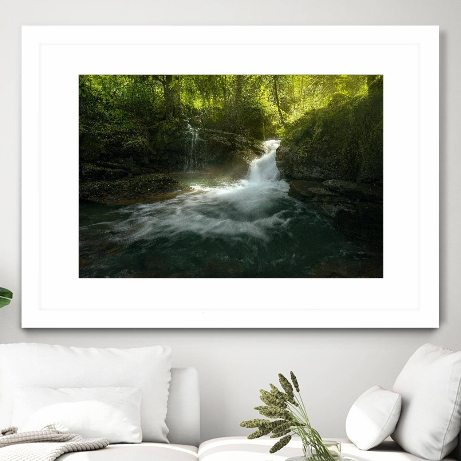 Stream of Life by Enrico Fossati on GIANT ART - multicolor photography; landscapes