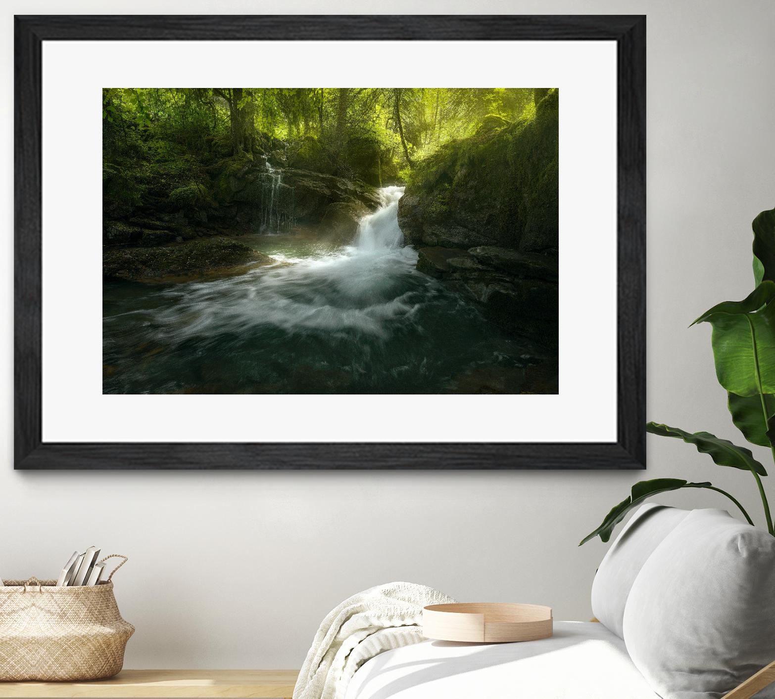 Stream of Life by Enrico Fossati on GIANT ART - multicolor photography; landscapes