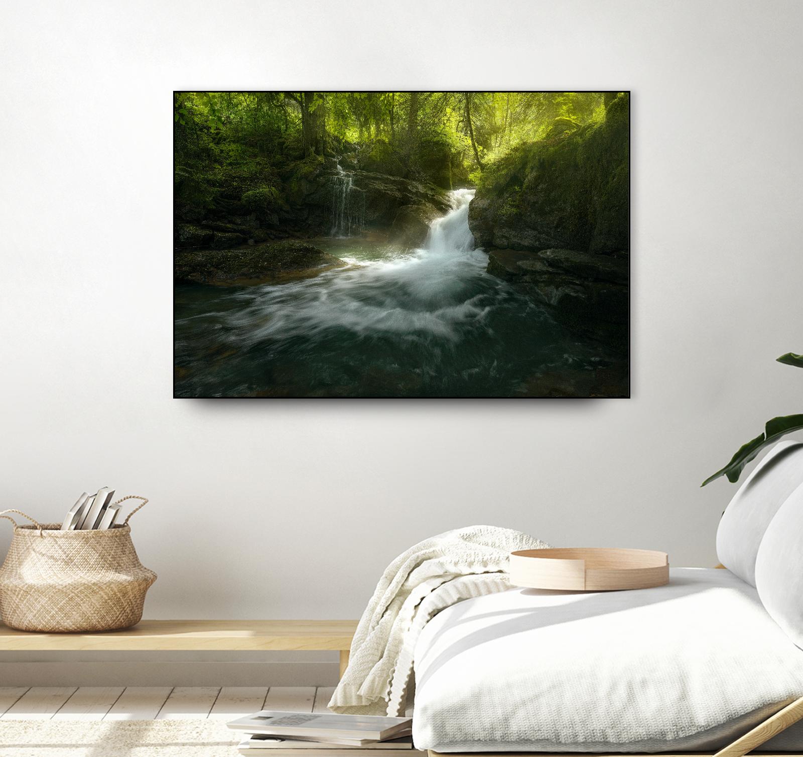 Stream of Life by Enrico Fossati on GIANT ART - multicolor photography; landscapes