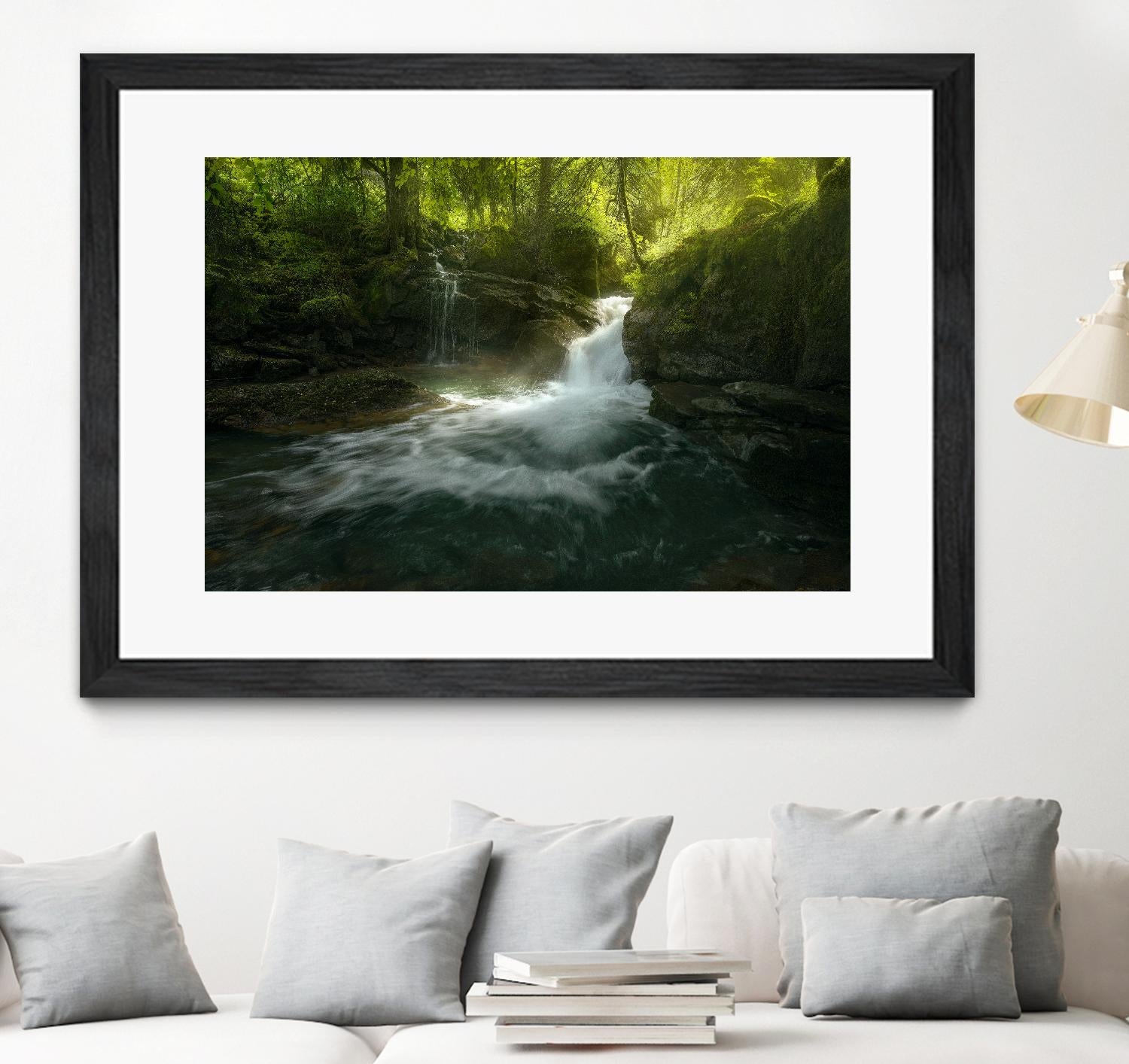 Stream of Life by Enrico Fossati on GIANT ART - multicolor photography; landscapes