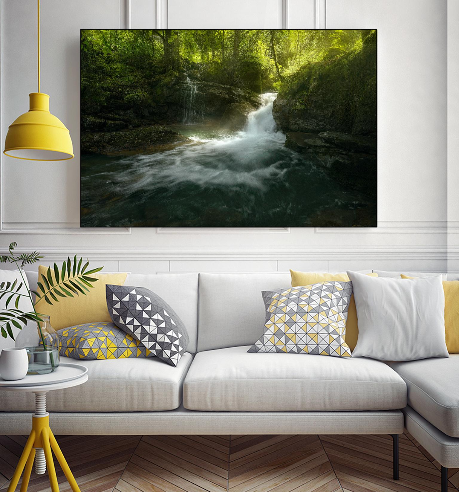 Stream of Life by Enrico Fossati on GIANT ART - multicolor photography; landscapes