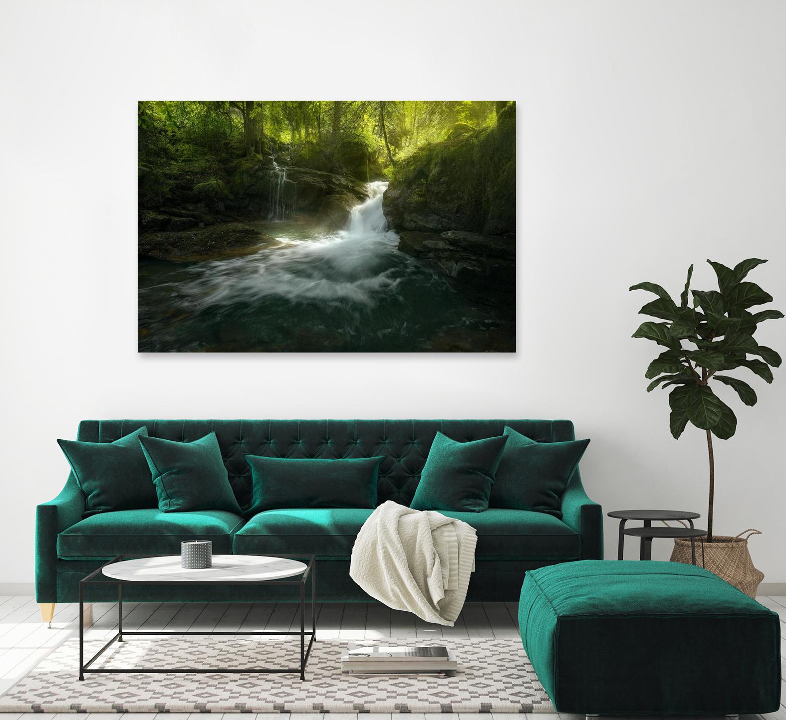 Stream of Life by Enrico Fossati on GIANT ART - multicolor photography; landscapes