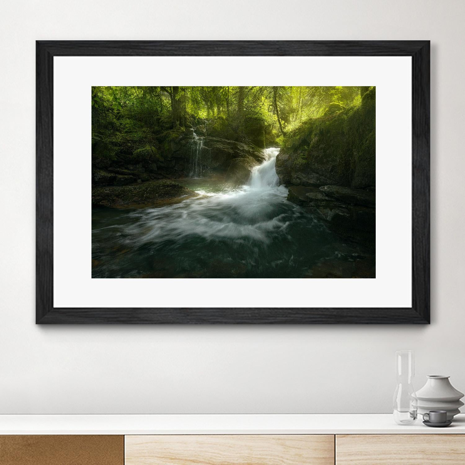 Stream of Life by Enrico Fossati on GIANT ART - multicolor photography; landscapes