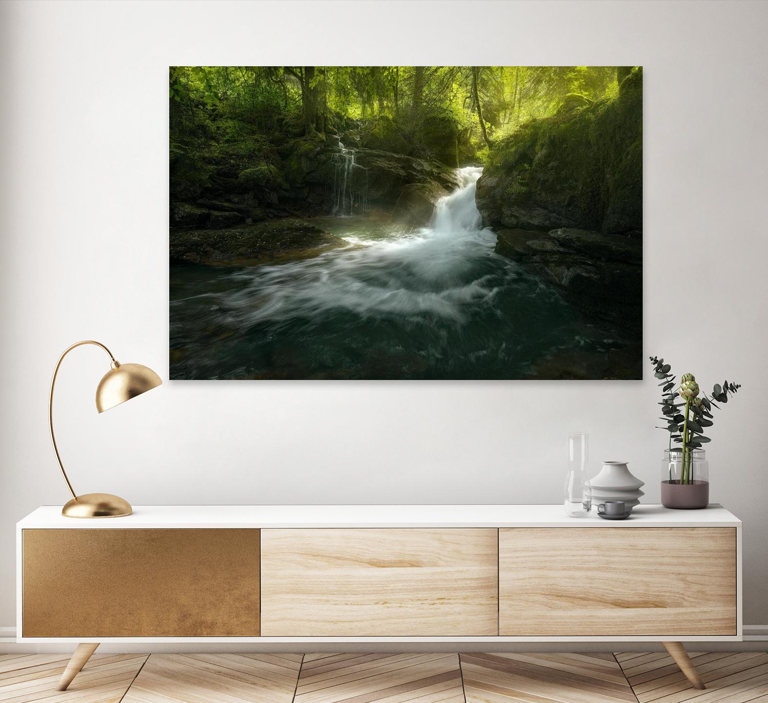 Stream of Life by Enrico Fossati on GIANT ART - multicolor photography; landscapes