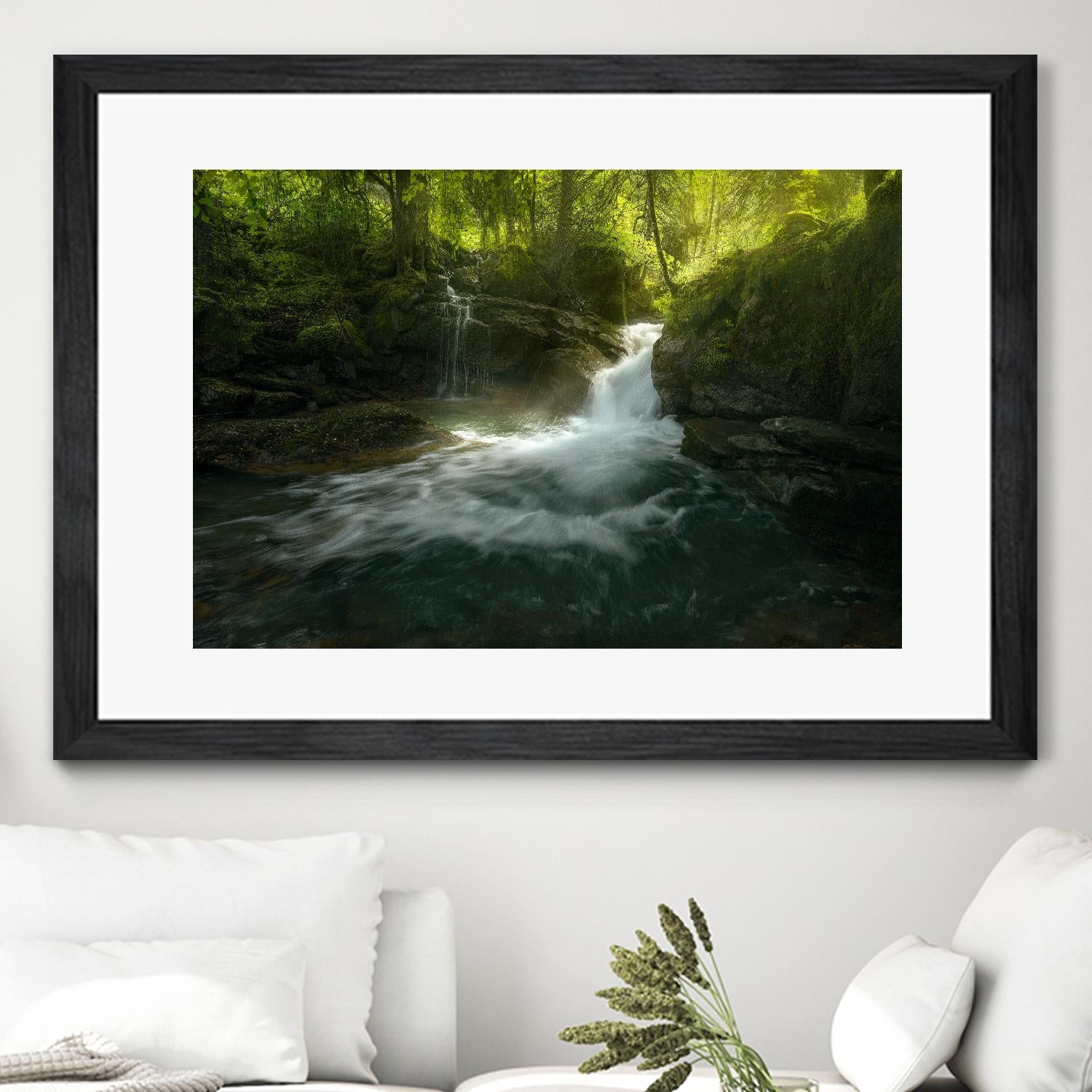 Stream of Life by Enrico Fossati on GIANT ART - multicolor photography; landscapes