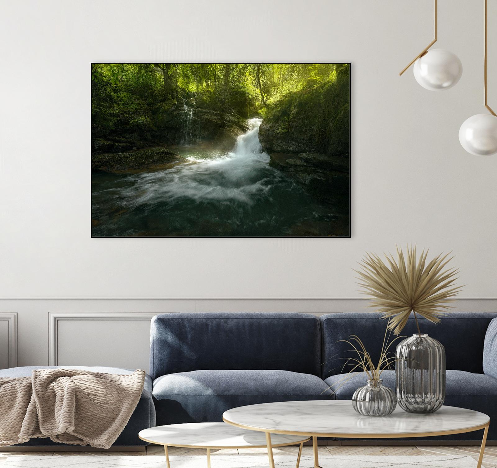 Stream of Life by Enrico Fossati on GIANT ART - multicolor photography; landscapes