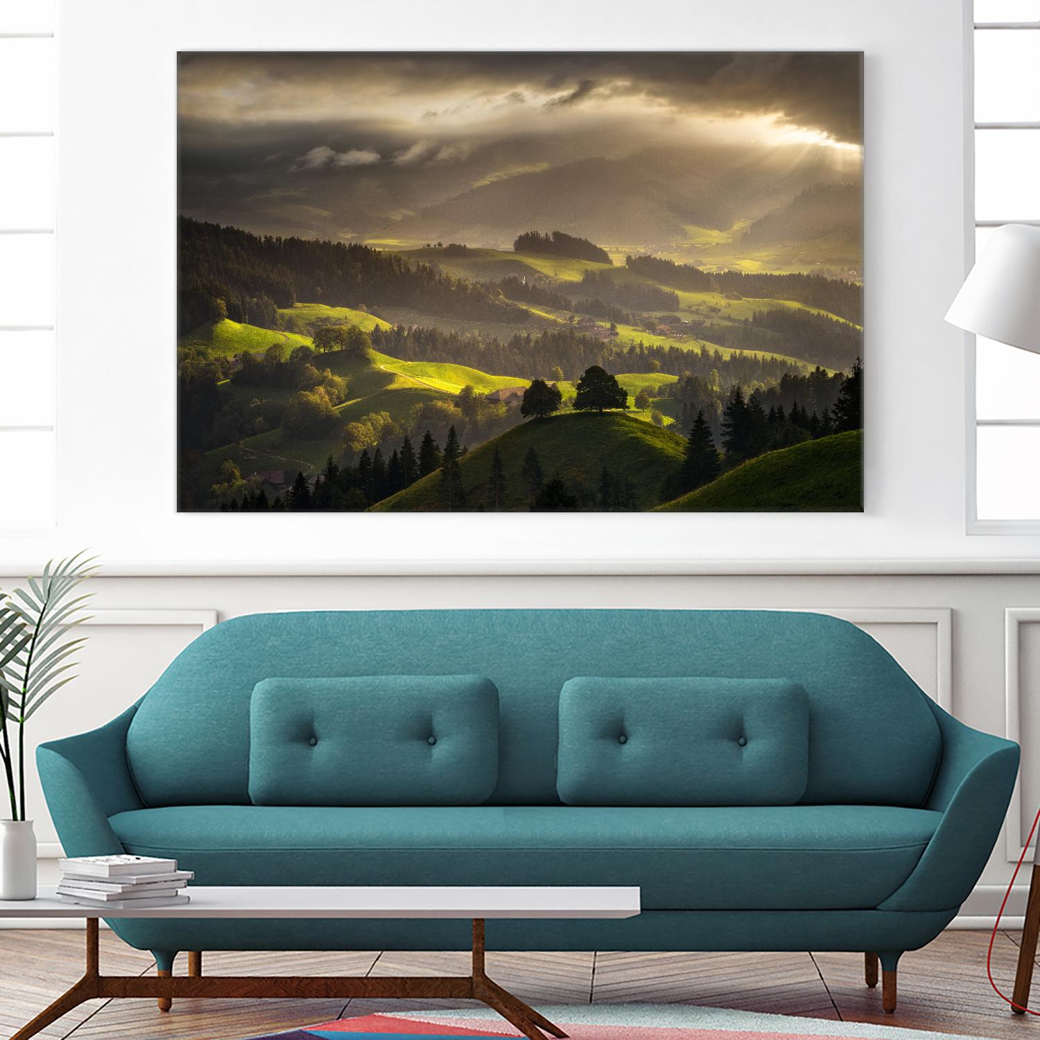 The Shire by Enrico Fossati on GIANT ART - multicolor photography; landscapes