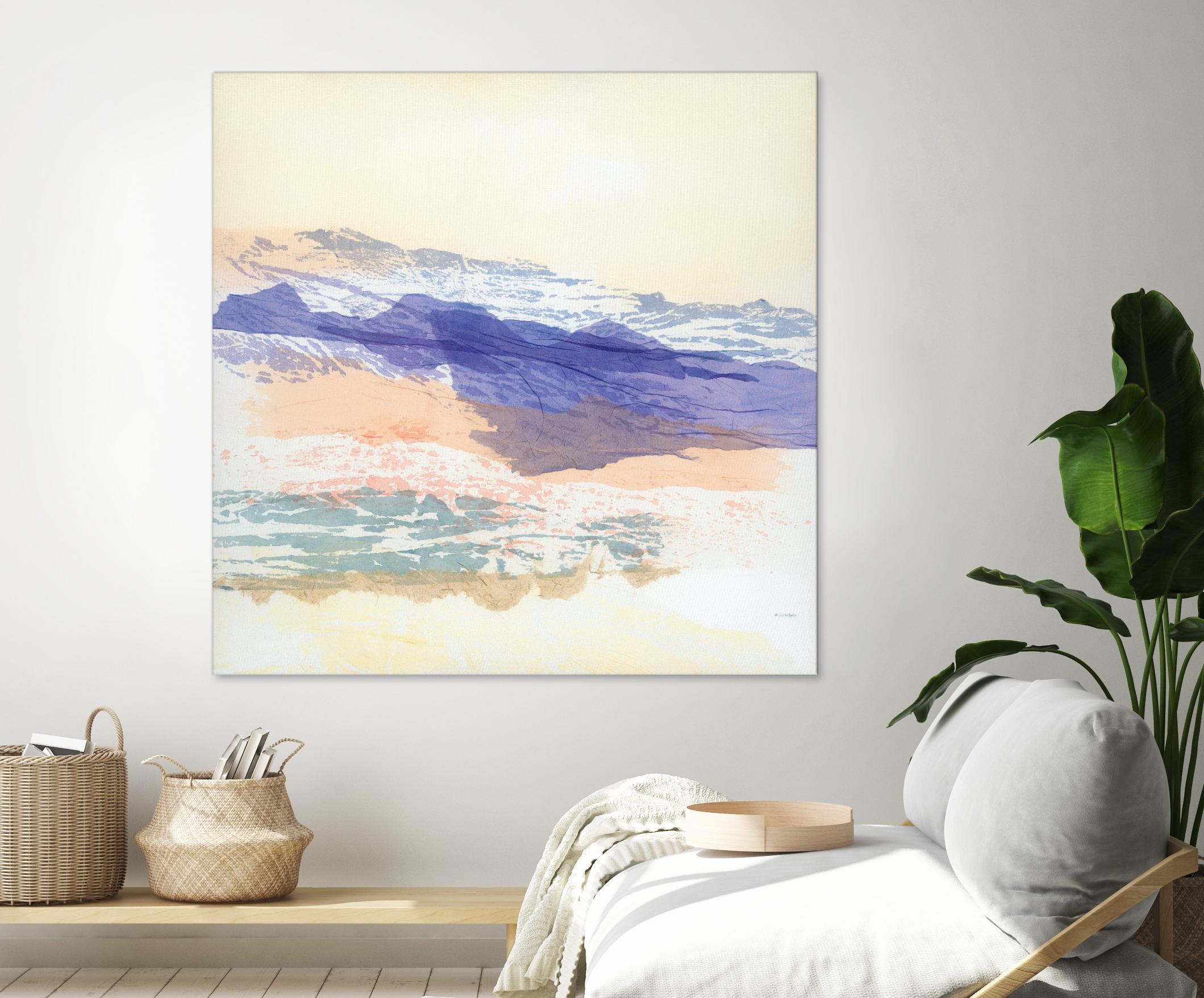 Abstract Mountain by Jan Sullivan Fowler on GIANT ART - multicolor abstracts; contemporary