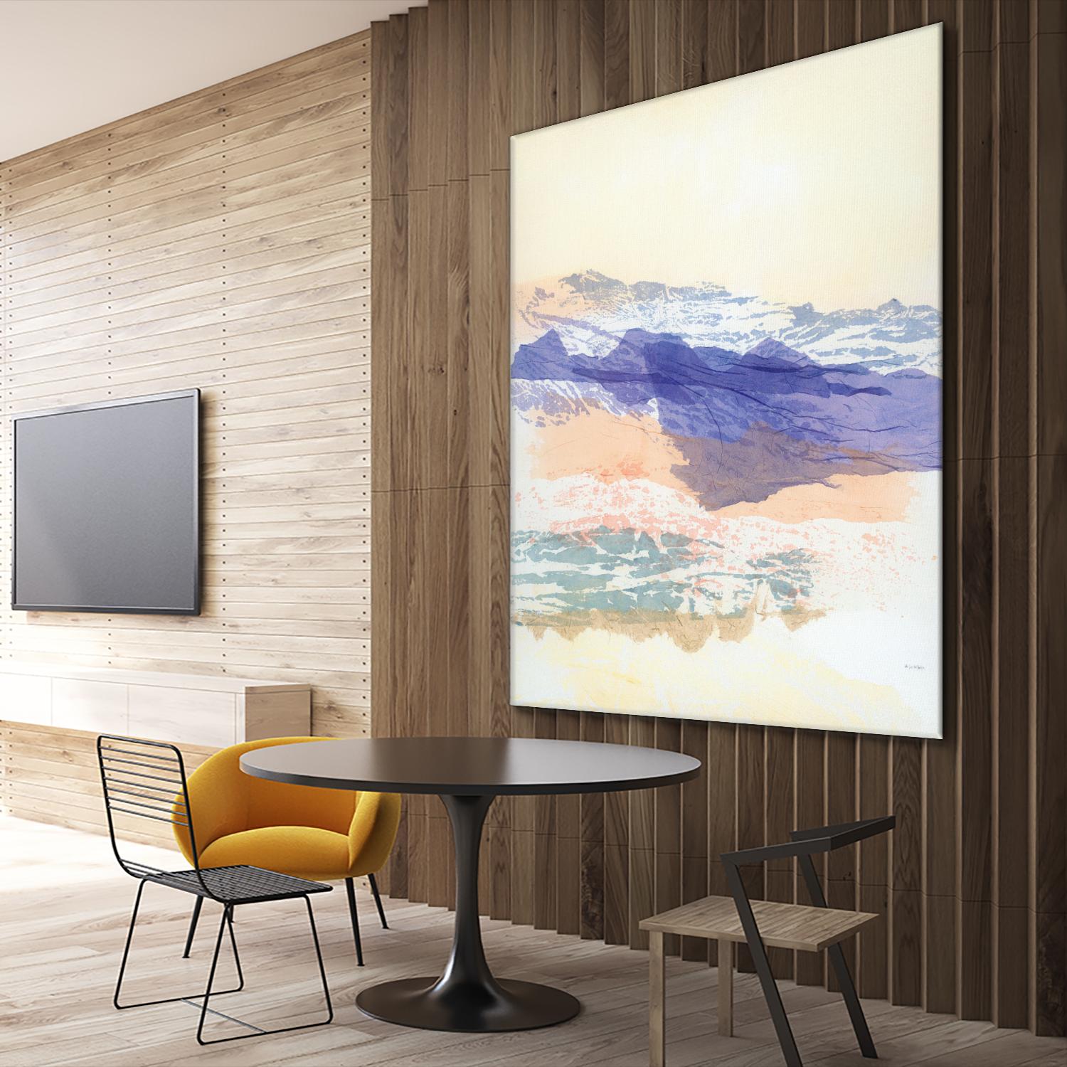 Abstract Mountain by Jan Sullivan Fowler on GIANT ART - multicolor abstracts; contemporary