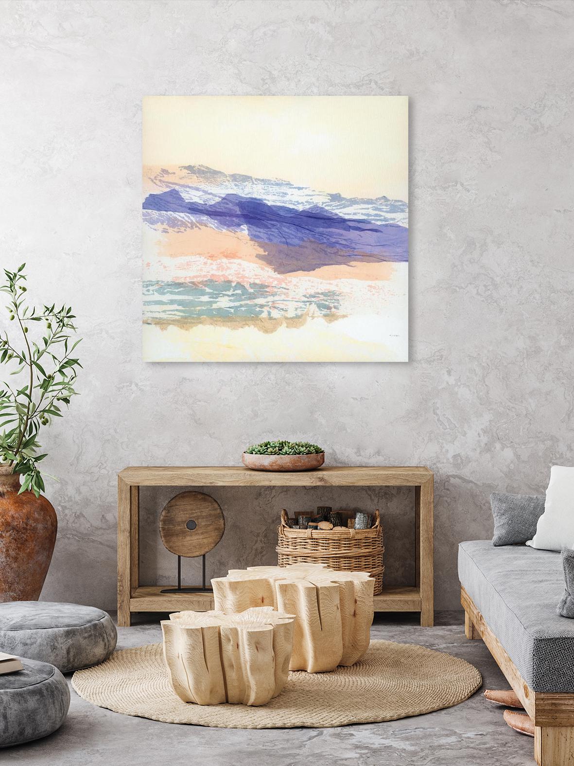 Abstract Mountain by Jan Sullivan Fowler on GIANT ART - multicolor abstracts; contemporary