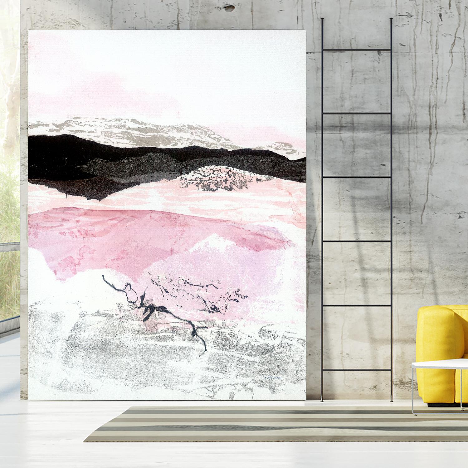 Black Mountain by Jan Sullivan Fowler on GIANT ART - multicolor abstracts; contemporary