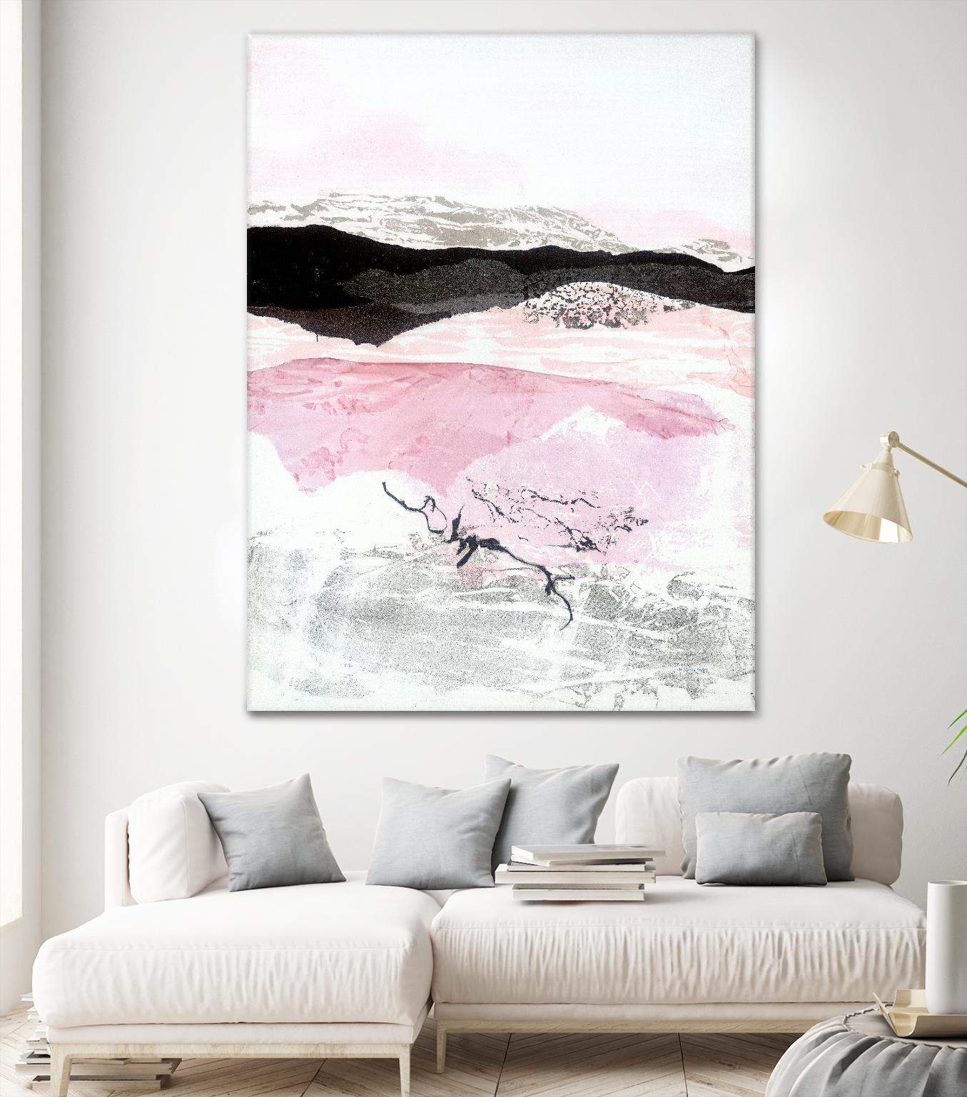 Black Mountain by Jan Sullivan Fowler on GIANT ART - multicolor abstracts; contemporary