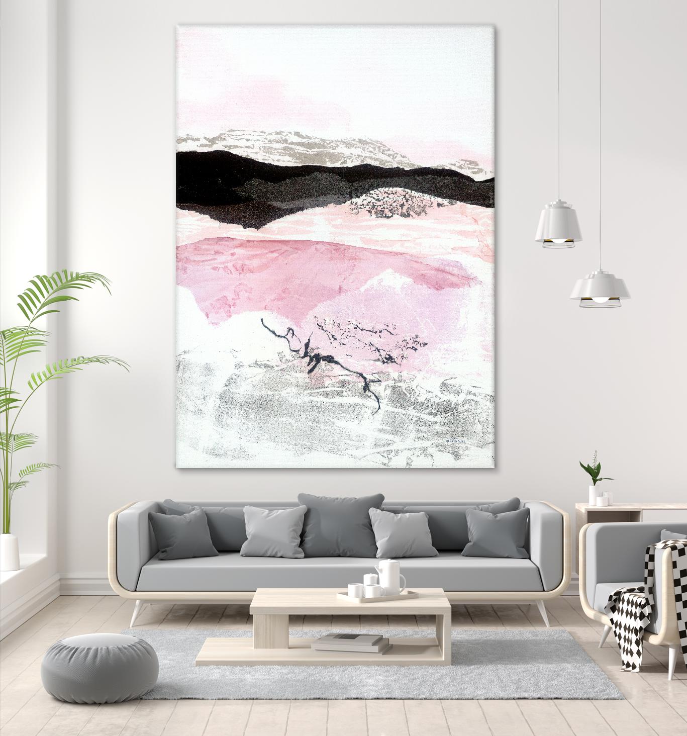 Black Mountain by Jan Sullivan Fowler on GIANT ART - multicolor abstracts; contemporary