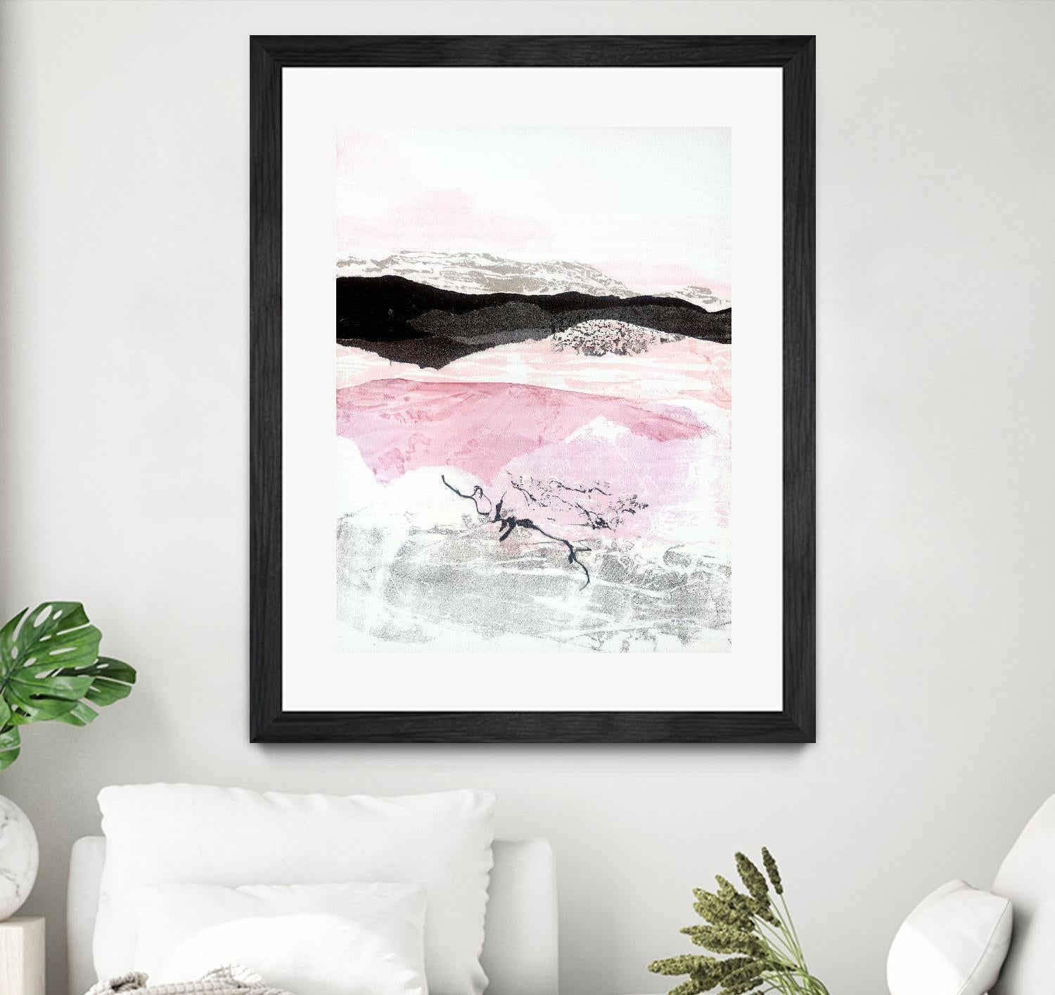 Black Mountain by Jan Sullivan Fowler on GIANT ART - multicolor abstracts; contemporary