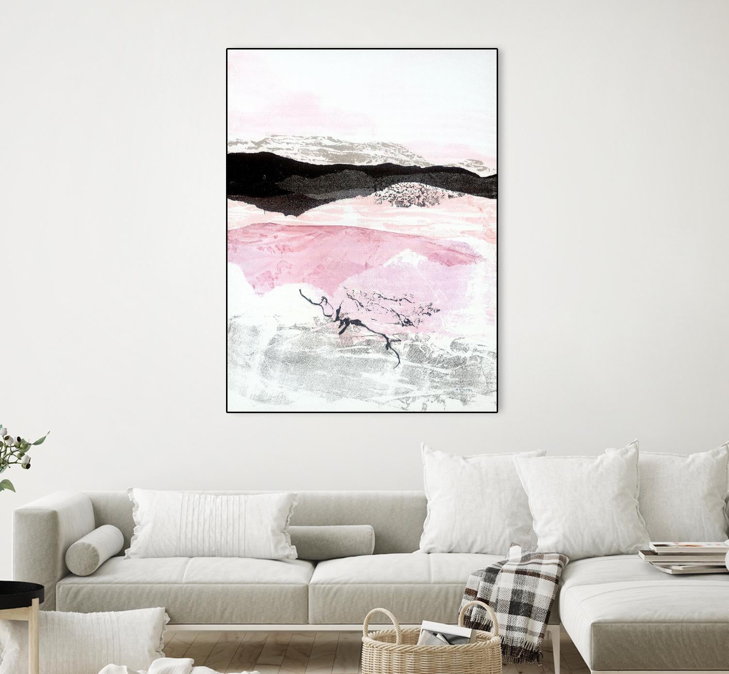 Black Mountain by Jan Sullivan Fowler on GIANT ART - multicolor abstracts; contemporary