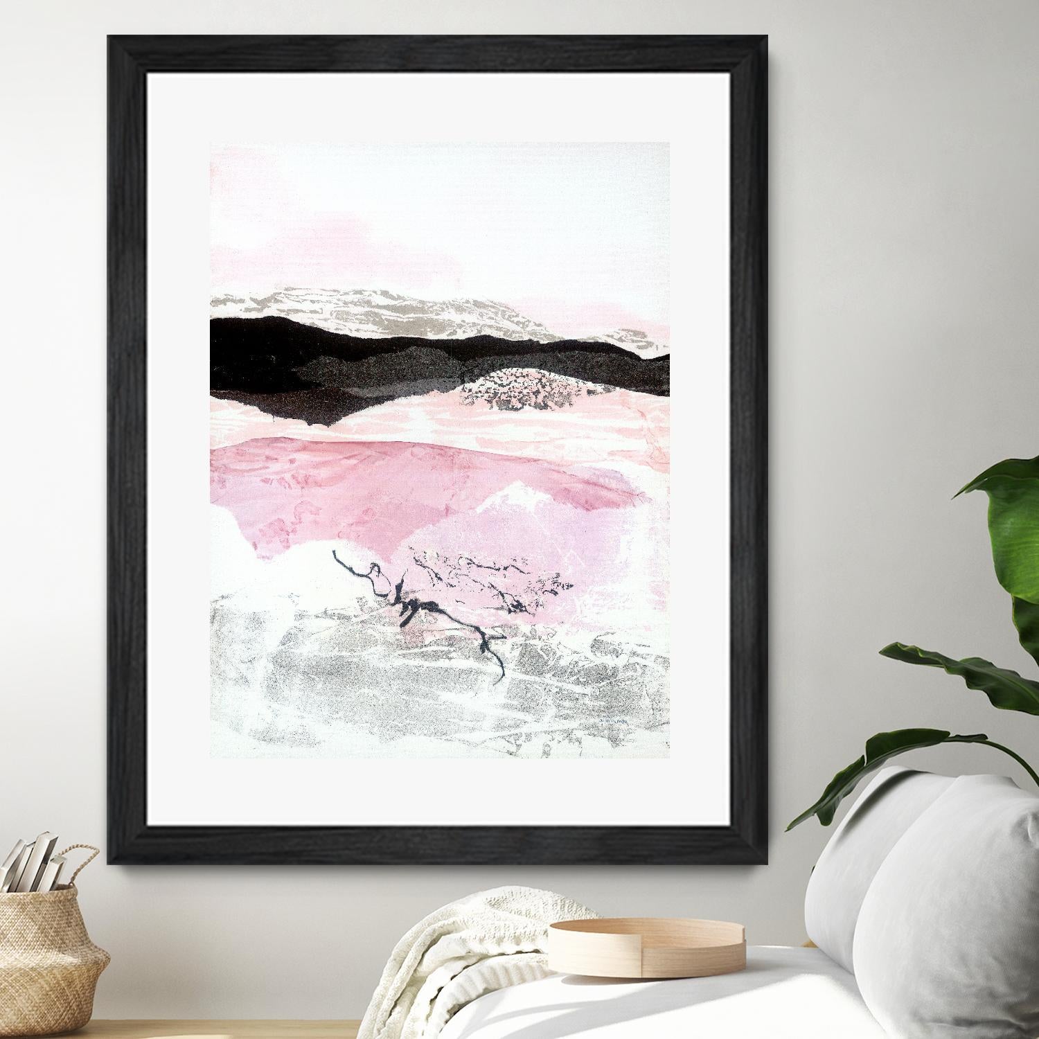 Black Mountain by Jan Sullivan Fowler on GIANT ART - multicolor abstracts; contemporary