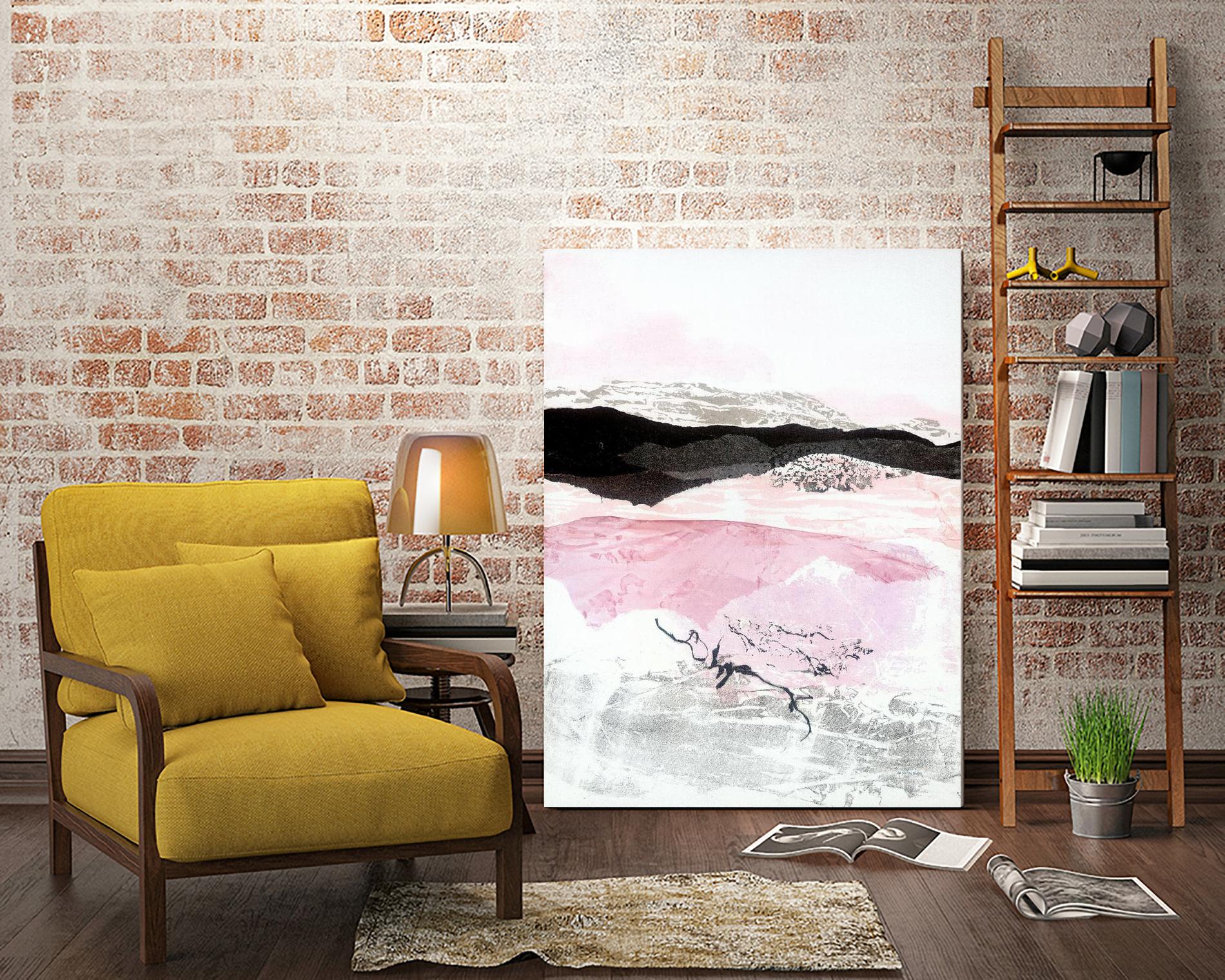 Black Mountain by Jan Sullivan Fowler on GIANT ART - multicolor abstracts; contemporary