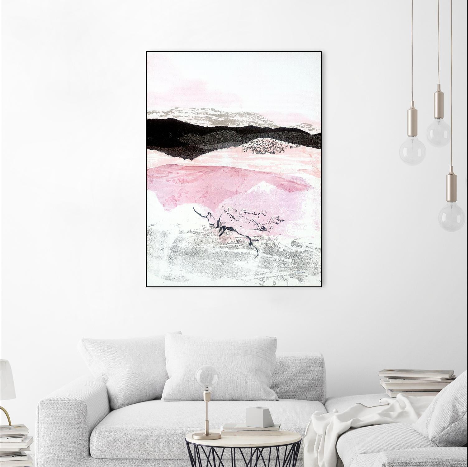 Black Mountain by Jan Sullivan Fowler on GIANT ART - multicolor abstracts; contemporary