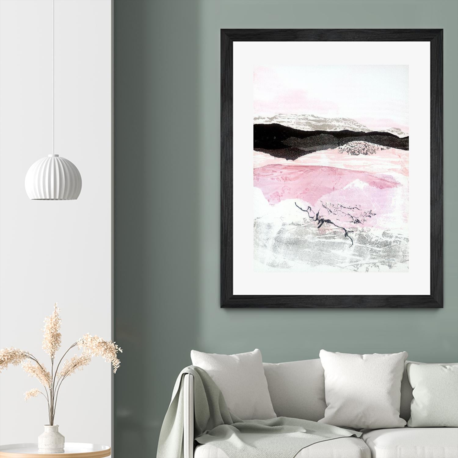 Black Mountain by Jan Sullivan Fowler on GIANT ART - multicolor abstracts; contemporary