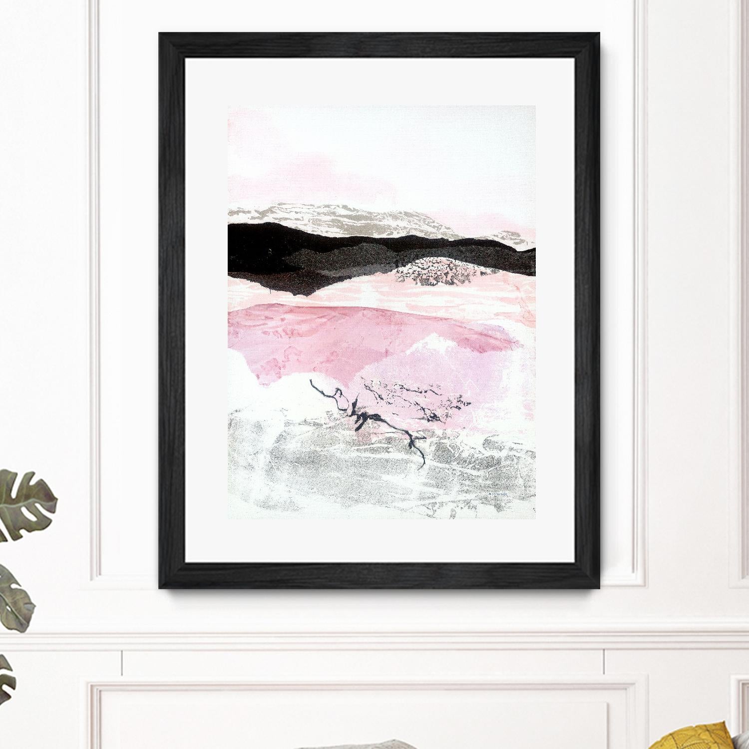 Black Mountain by Jan Sullivan Fowler on GIANT ART - multicolor abstracts; contemporary