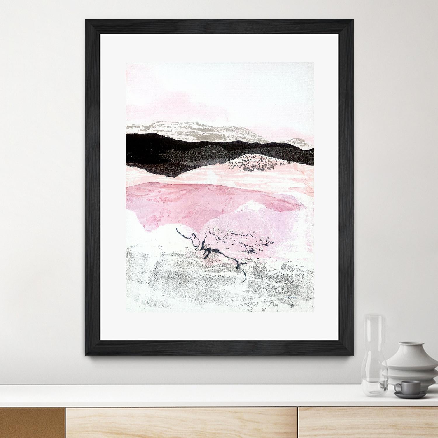 Black Mountain by Jan Sullivan Fowler on GIANT ART - multicolor abstracts; contemporary