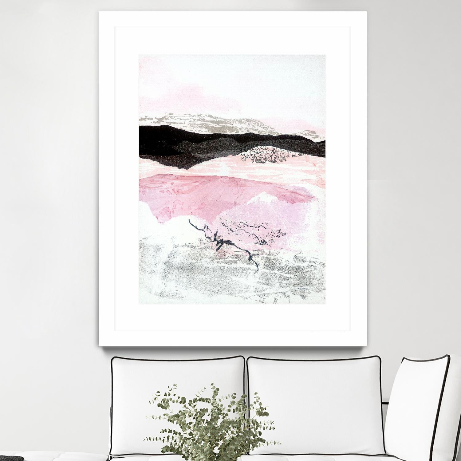 Black Mountain by Jan Sullivan Fowler on GIANT ART - multicolor abstracts; contemporary