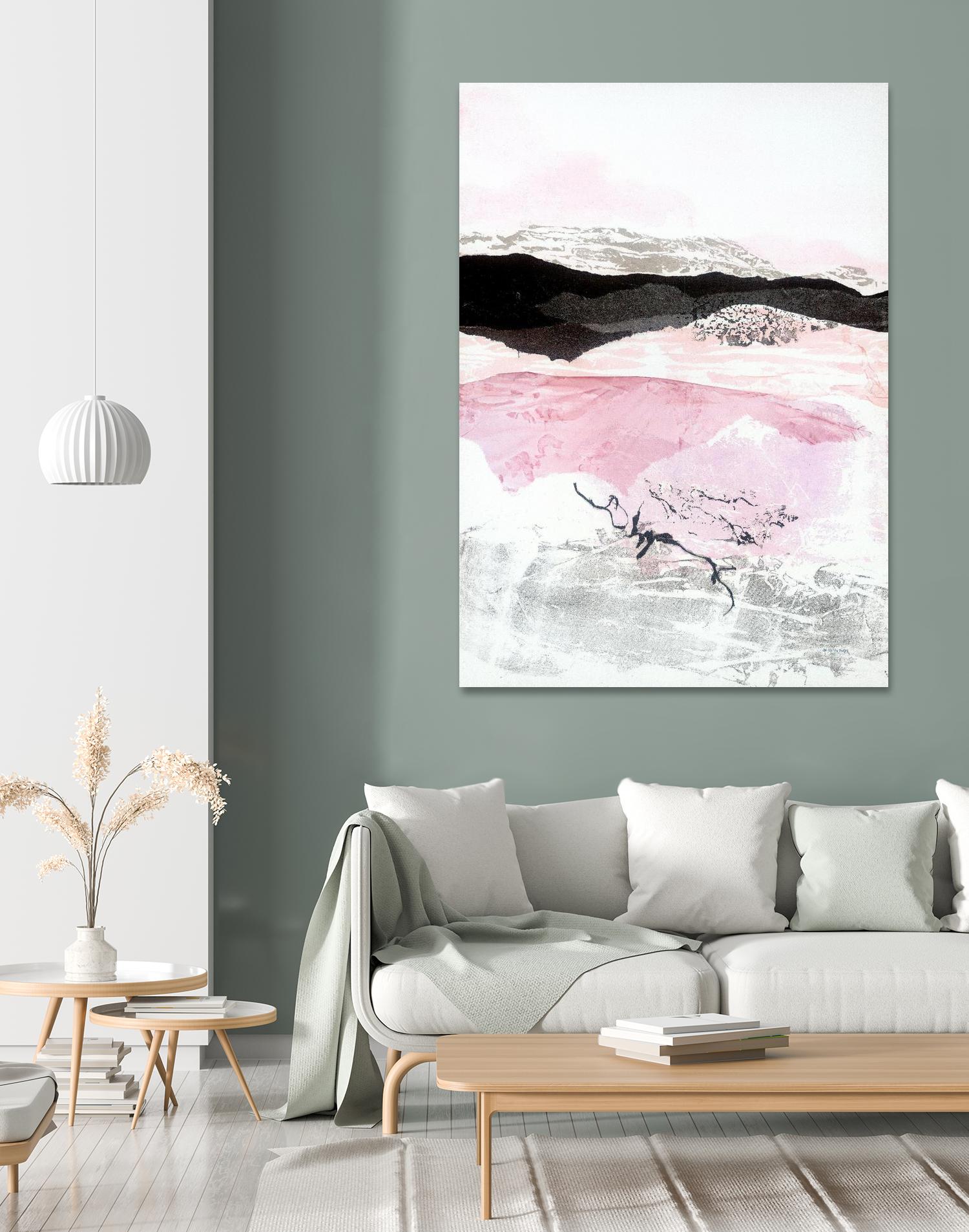 Black Mountain by Jan Sullivan Fowler on GIANT ART - multicolor abstracts; contemporary