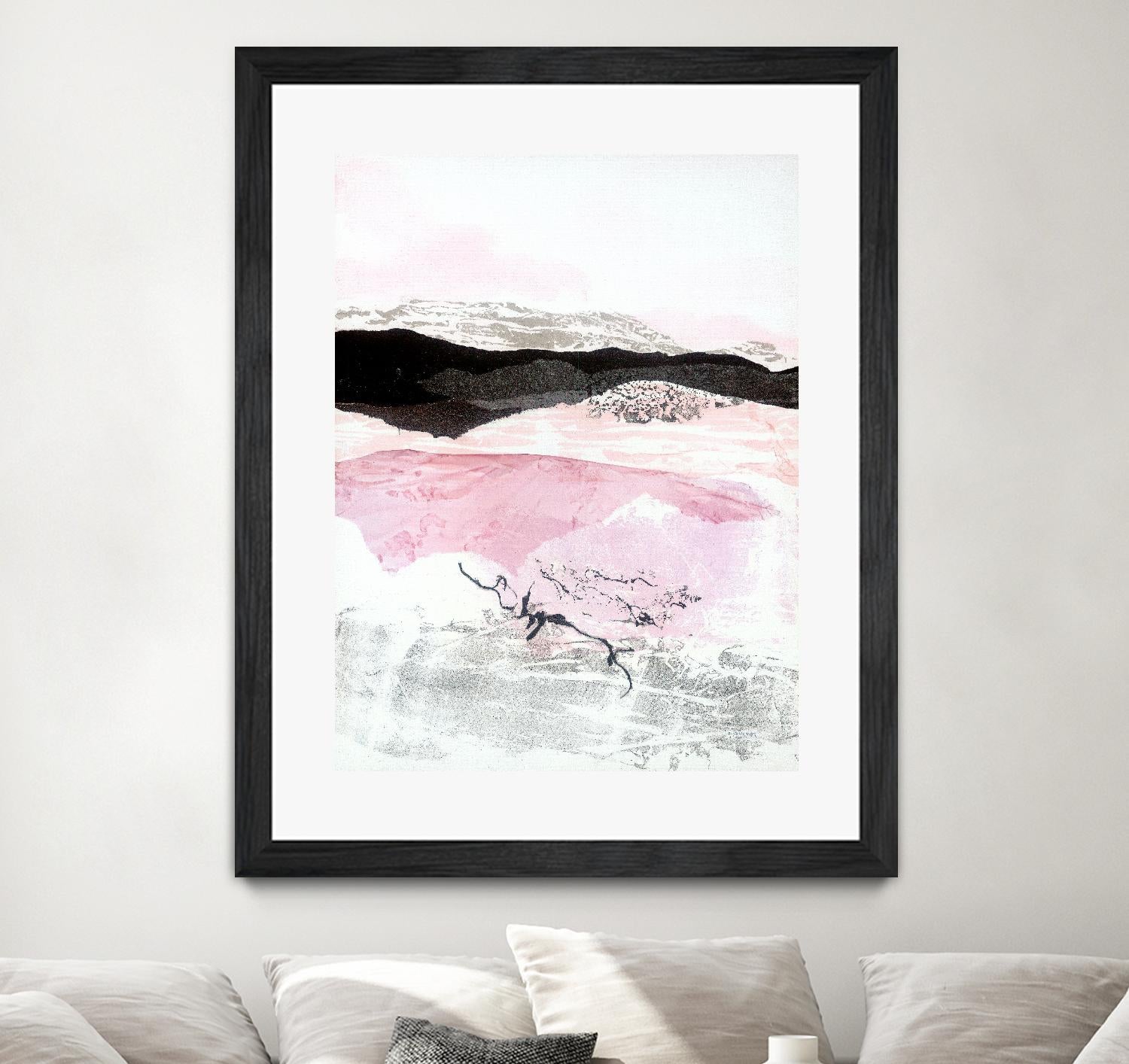 Black Mountain by Jan Sullivan Fowler on GIANT ART - multicolor abstracts; contemporary