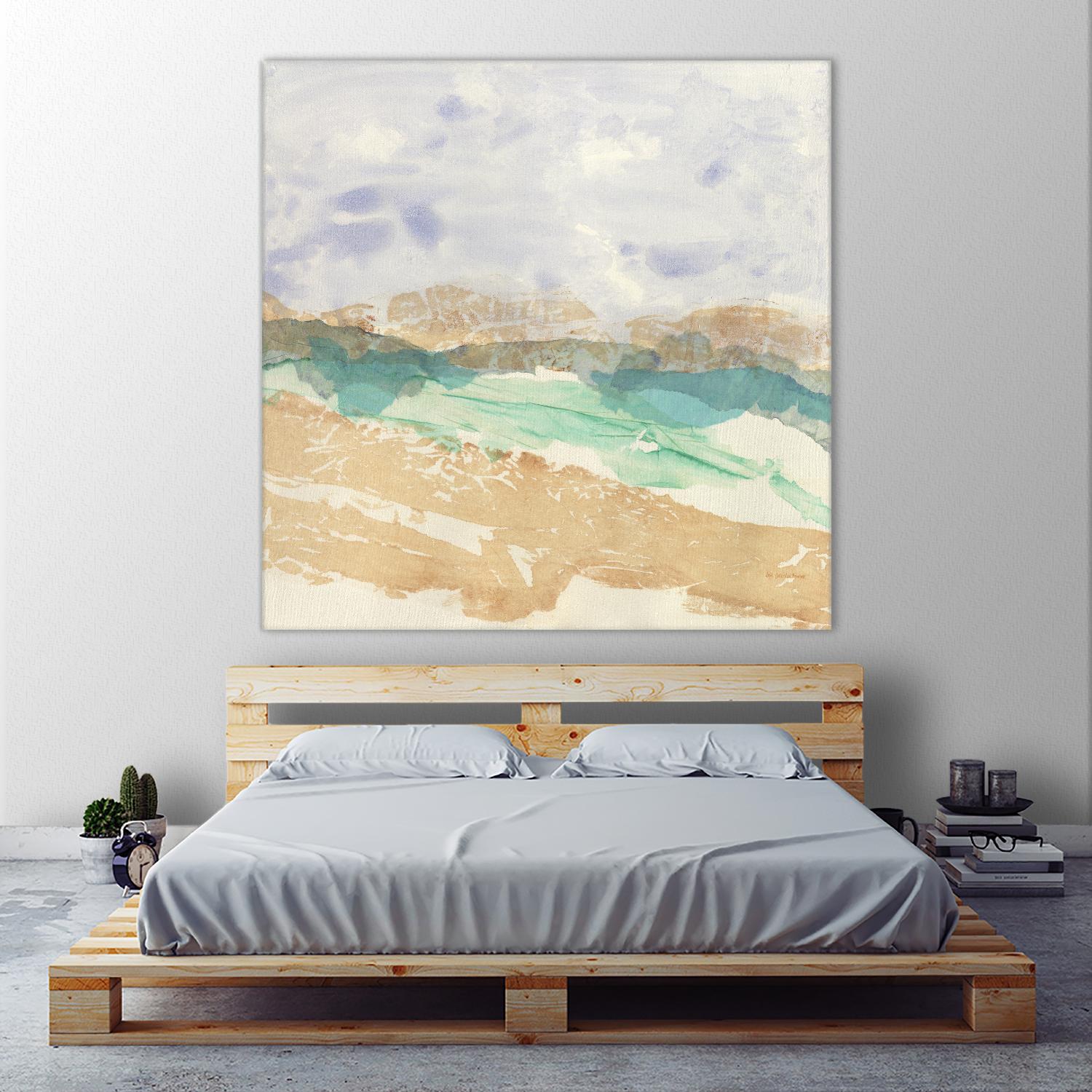 Mountain in Washi by Jan Sullivan Fowler on GIANT ART - multicolor abstracts; contemporary