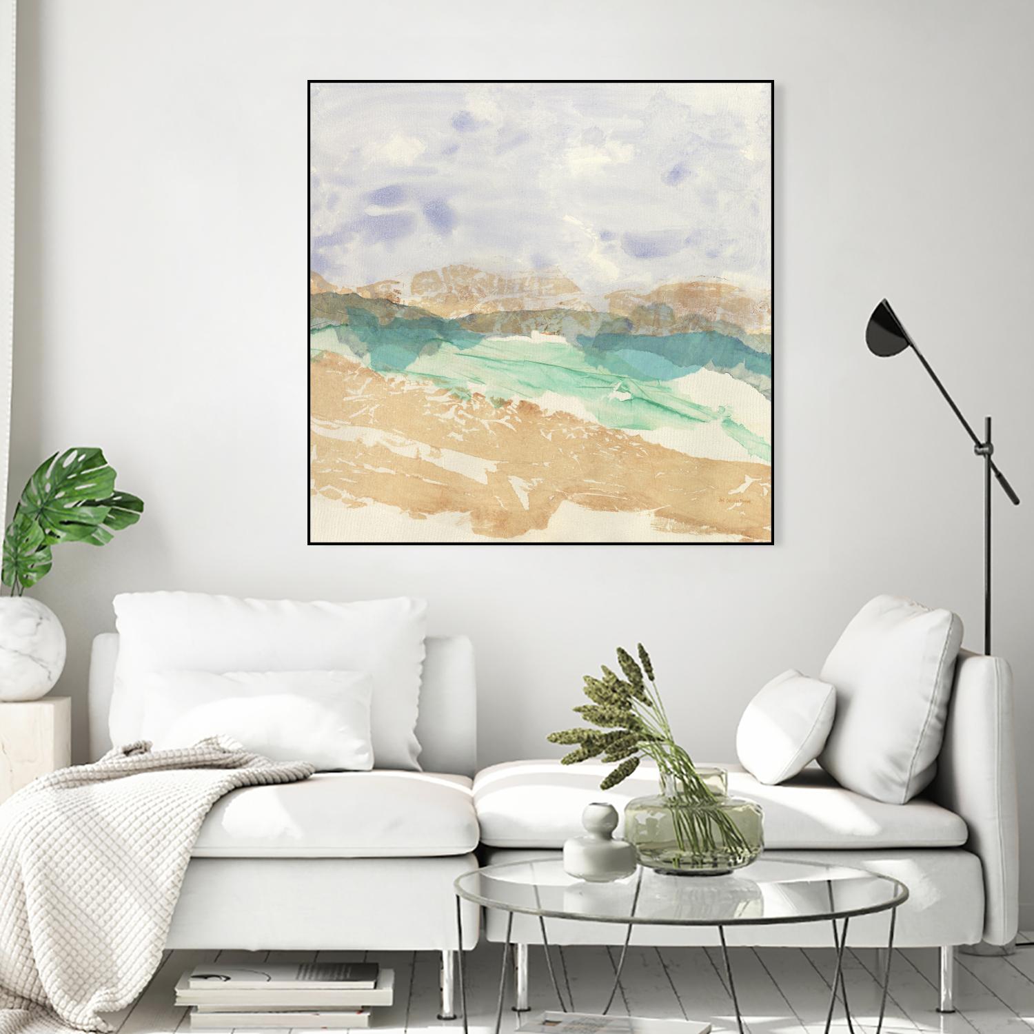 Mountain in Washi by Jan Sullivan Fowler on GIANT ART - multicolor abstracts; contemporary