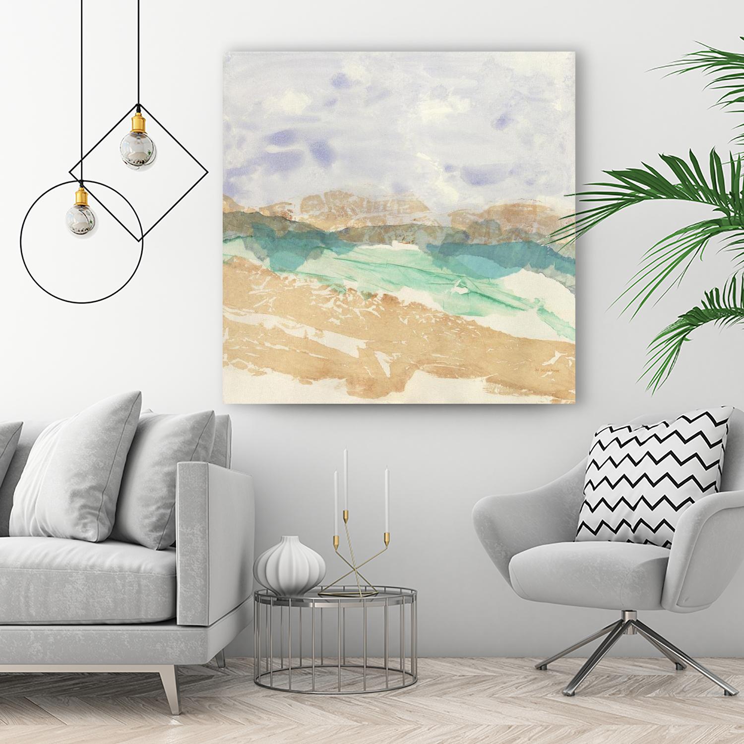 Mountain in Washi by Jan Sullivan Fowler on GIANT ART - multicolor abstracts; contemporary