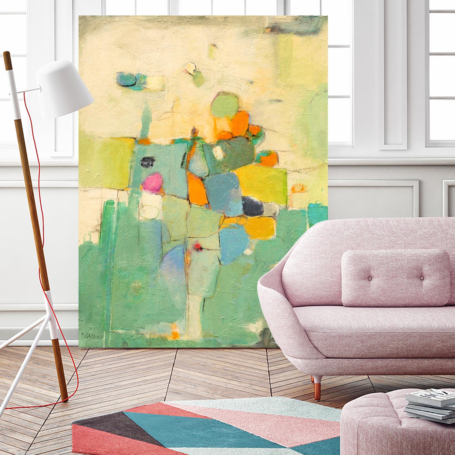 Majestic by Dorothy Gaziano on GIANT ART - beige abstract