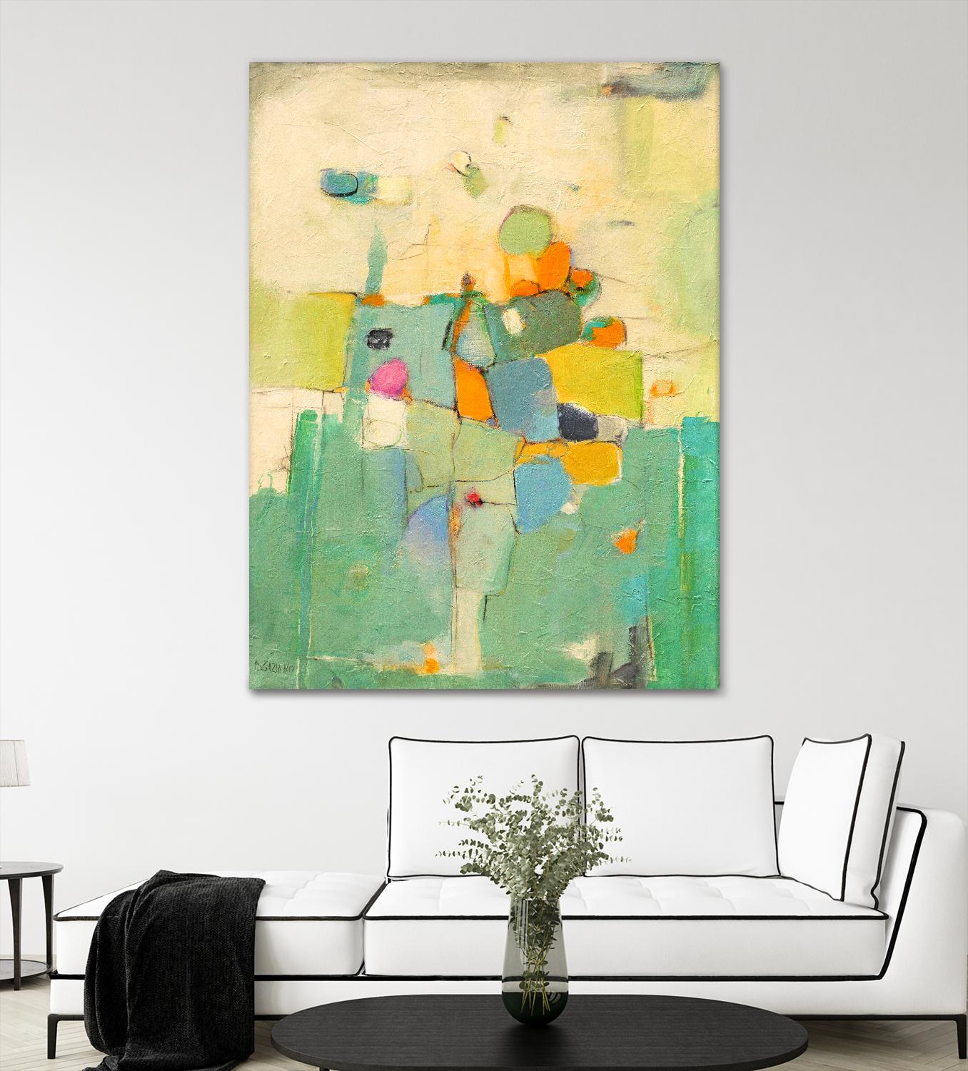 Majestic by Dorothy Gaziano on GIANT ART - beige abstract
