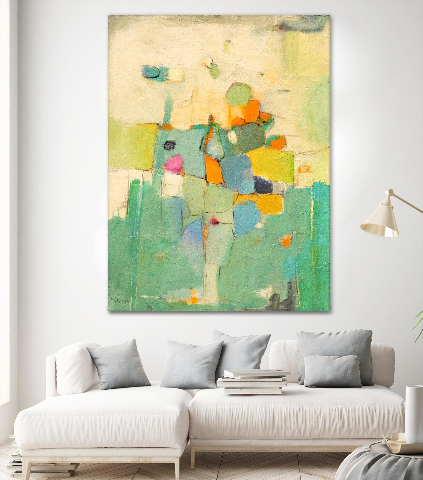Majestic by Dorothy Gaziano on GIANT ART - beige abstract