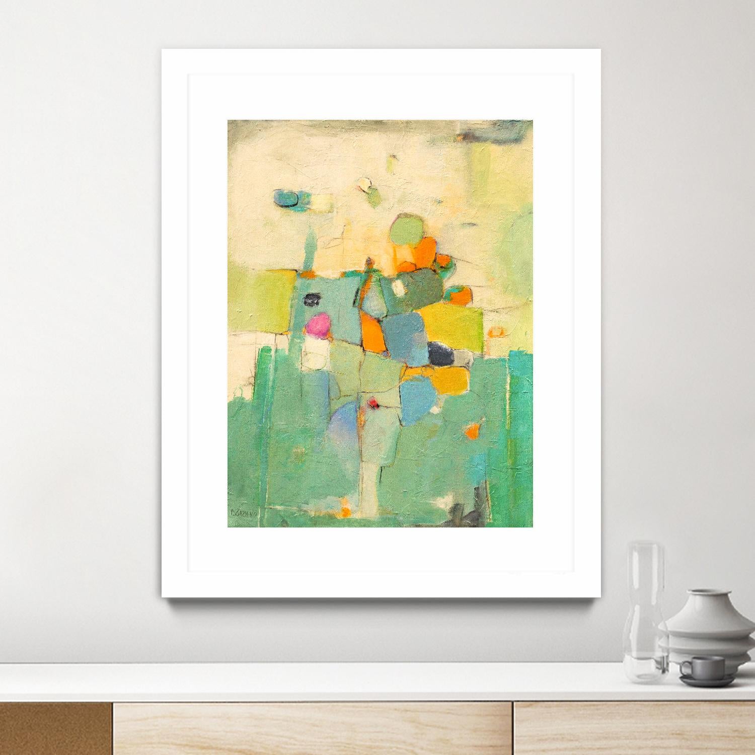 Majestic by Dorothy Gaziano on GIANT ART - beige abstract