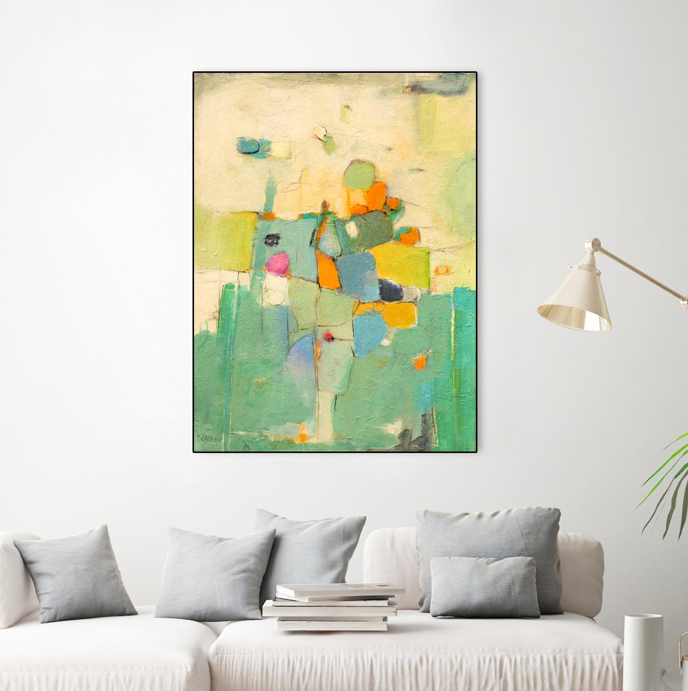 Majestic by Dorothy Gaziano on GIANT ART - beige abstract