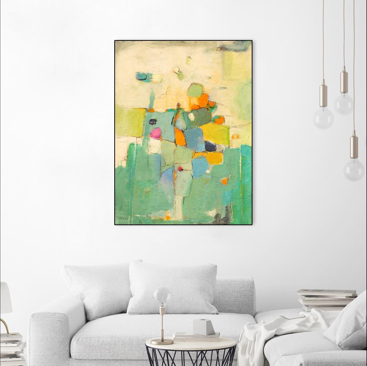 Majestic by Dorothy Gaziano on GIANT ART - beige abstract