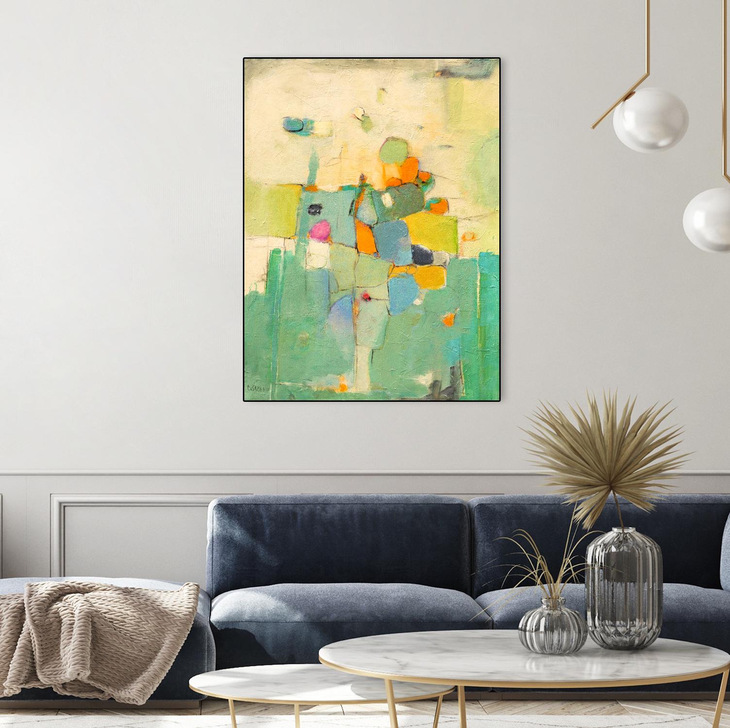 Majestic by Dorothy Gaziano on GIANT ART - beige abstract