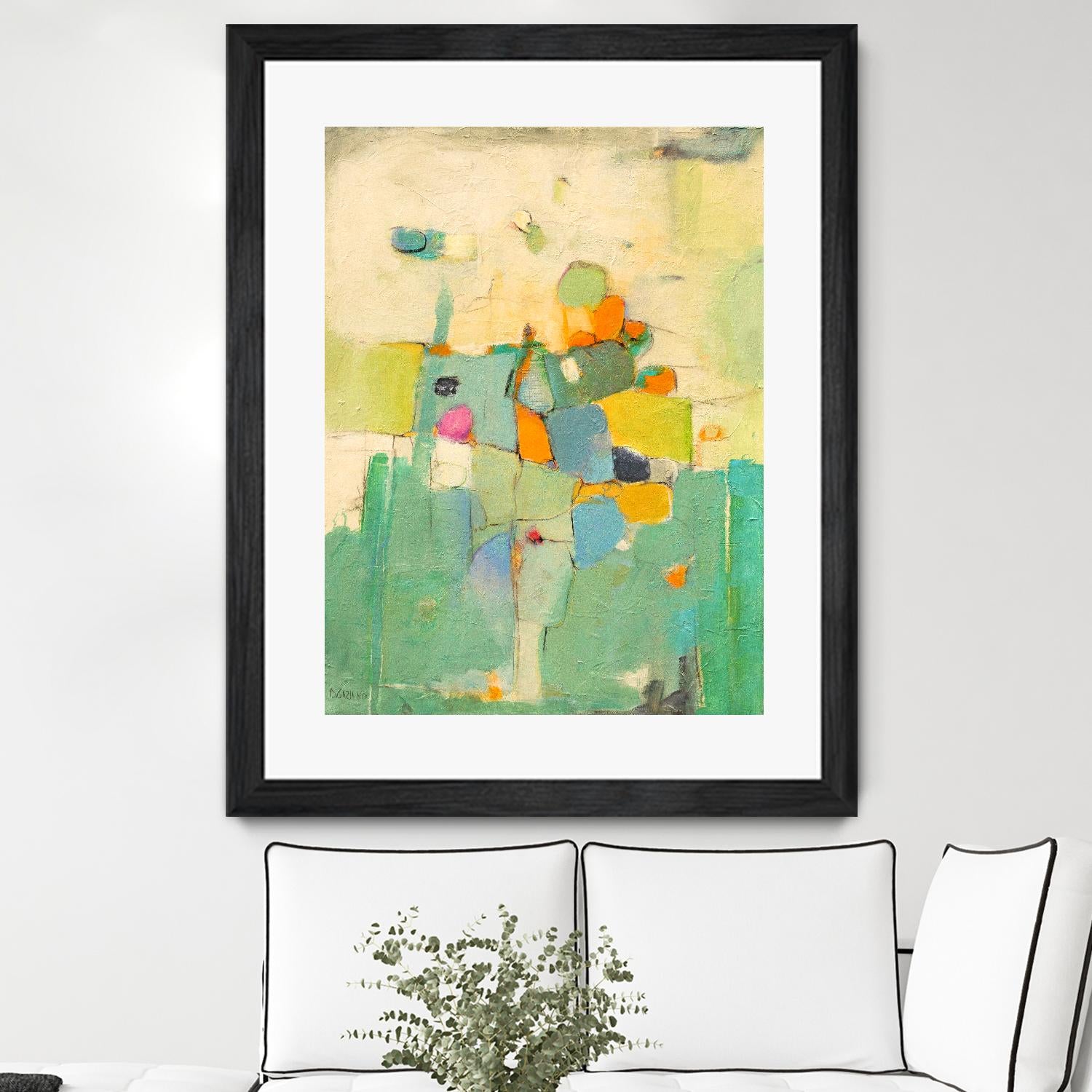 Majestic by Dorothy Gaziano on GIANT ART - beige abstract