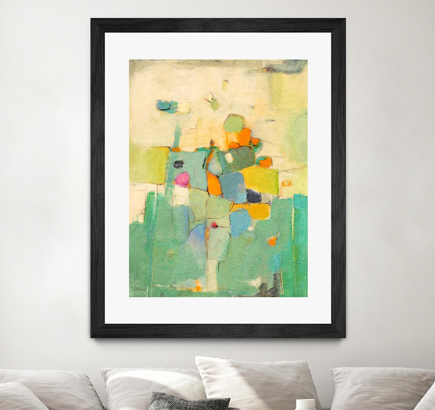 Majestic by Dorothy Gaziano on GIANT ART - beige abstract