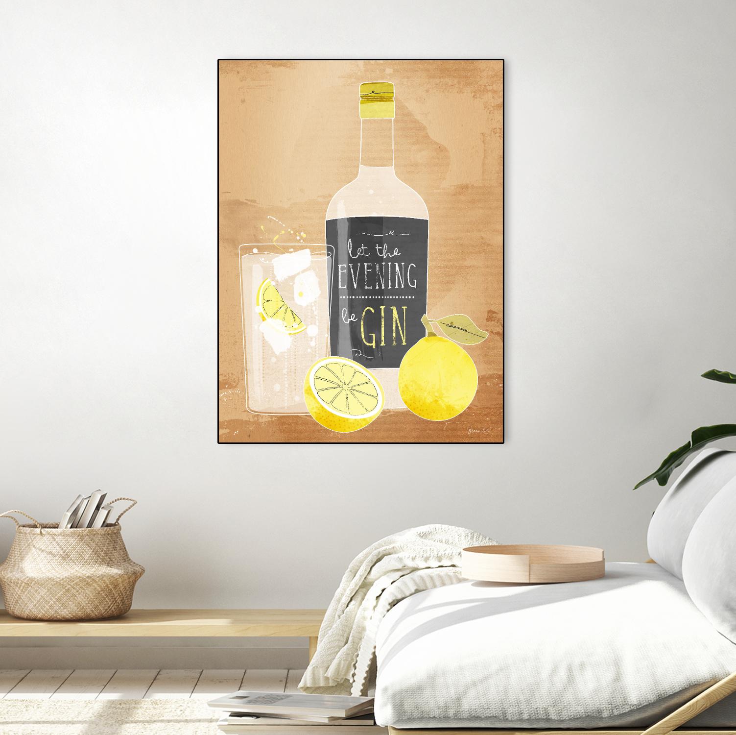 Let the Evening BeGin by Green Lili on GIANT ART - multicolor cuisine