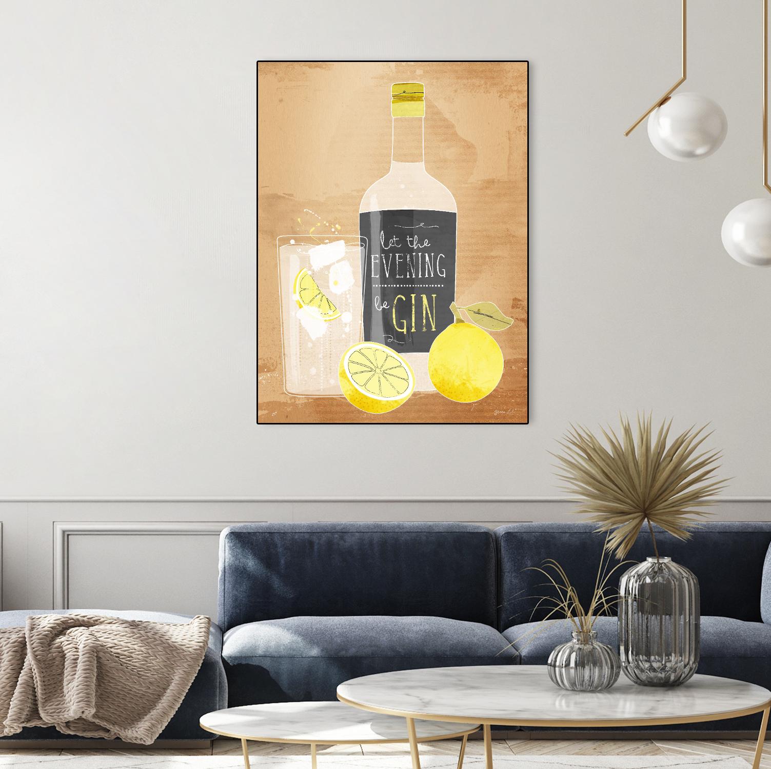 Let the Evening BeGin by Green Lili on GIANT ART - multicolor cuisine