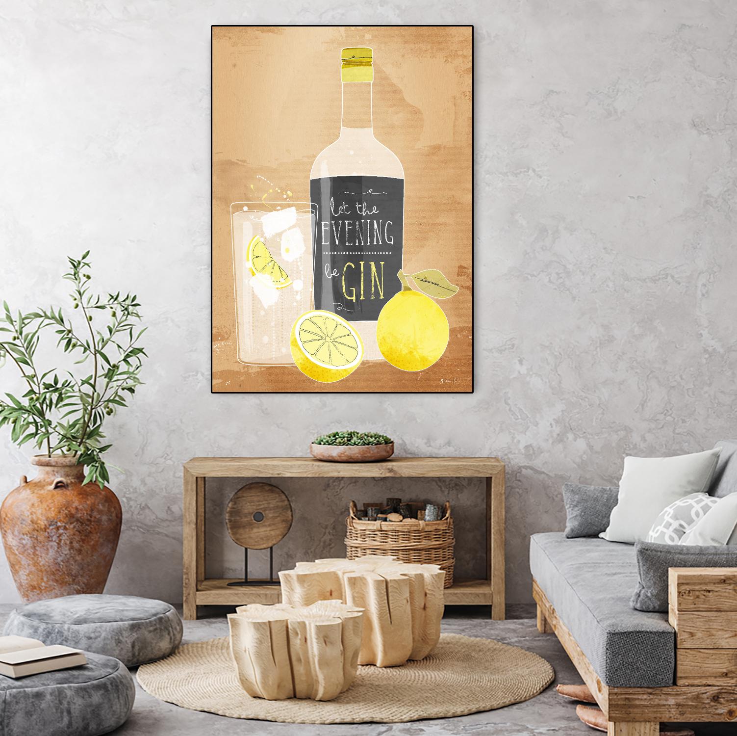 Let the Evening BeGin by Green Lili on GIANT ART - multicolor cuisine