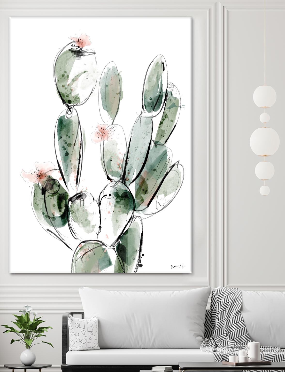 Prickly Pear by Green Lili on GIANT ART - multicolor contemporary