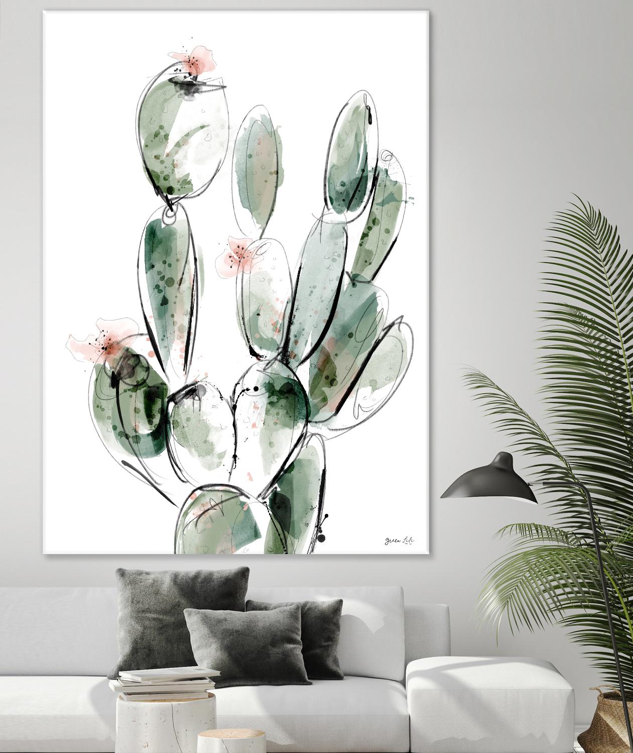 Prickly Pear by Green Lili on GIANT ART - multicolor contemporary